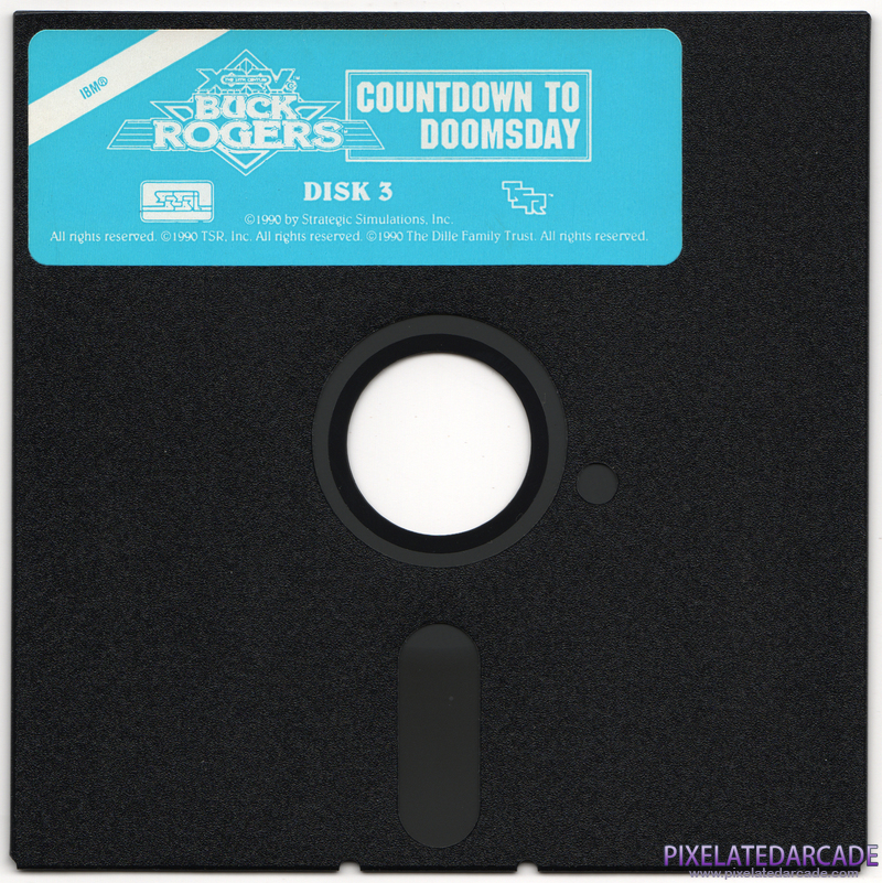 Buck Rogers: Countdown to Doomsday Cover Art: Disk 3 of 3 Buck Rogers: Countdown to Doomsday Cover Art: Disk 3 of 3