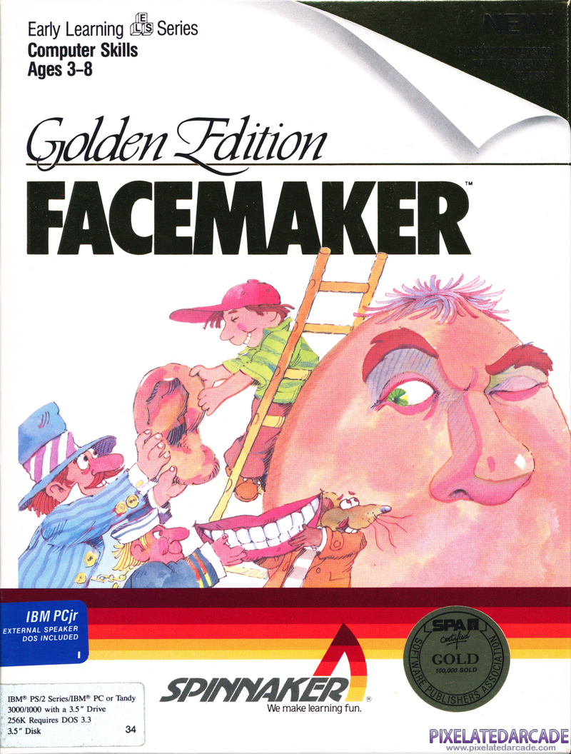 FaceMaker: Golden Edition Cover Art: 