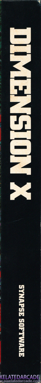 Dimension X Cover Art: Right Spine Dimension X Cover Art: Right Spine
