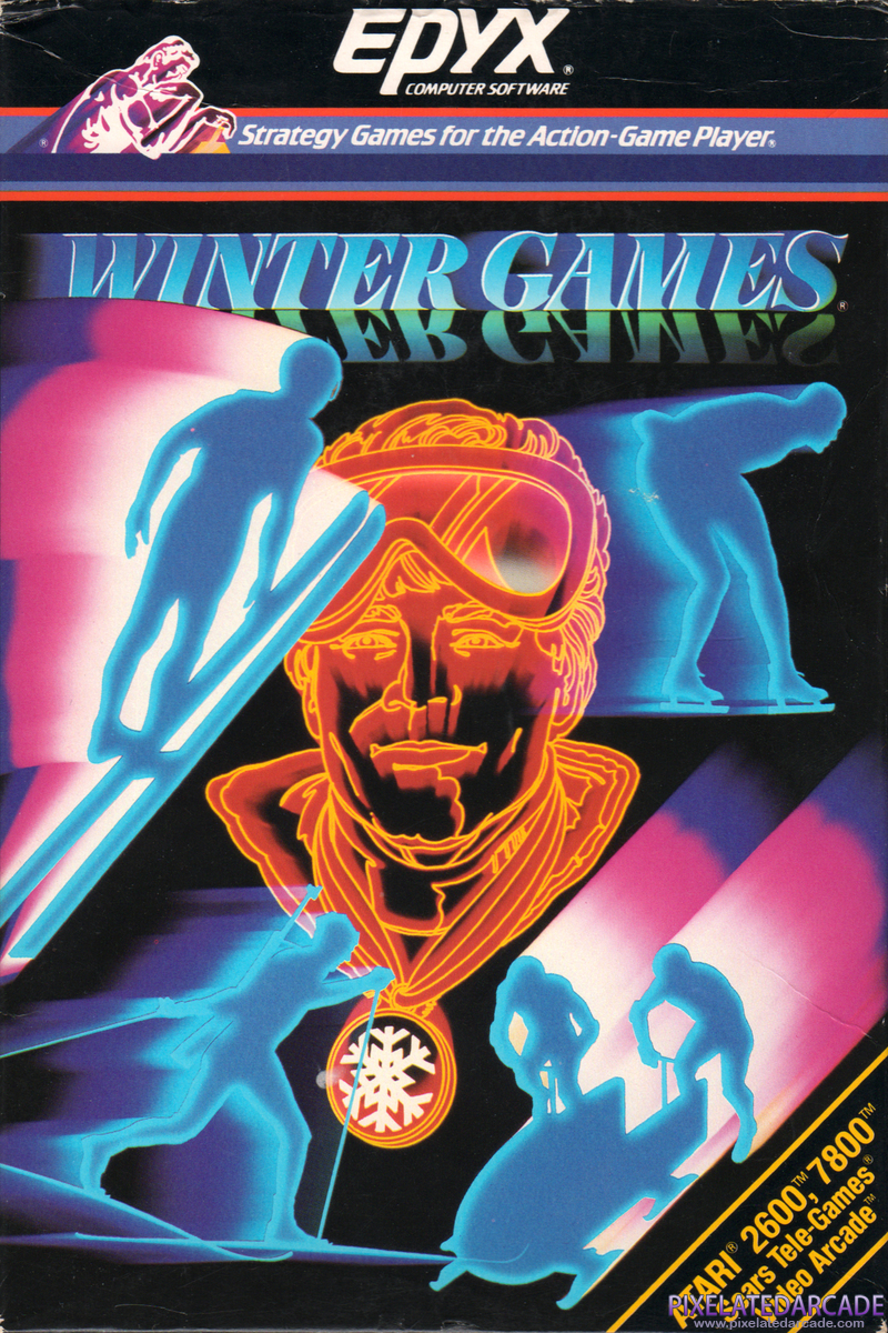 Winter Games Cover Art: 