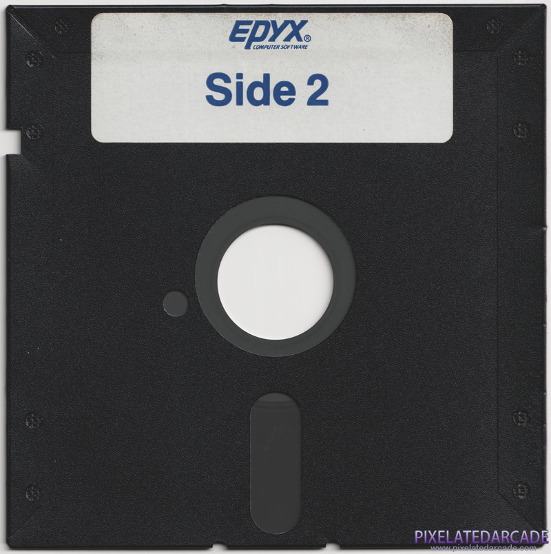 Winter Games Cover Art: Back