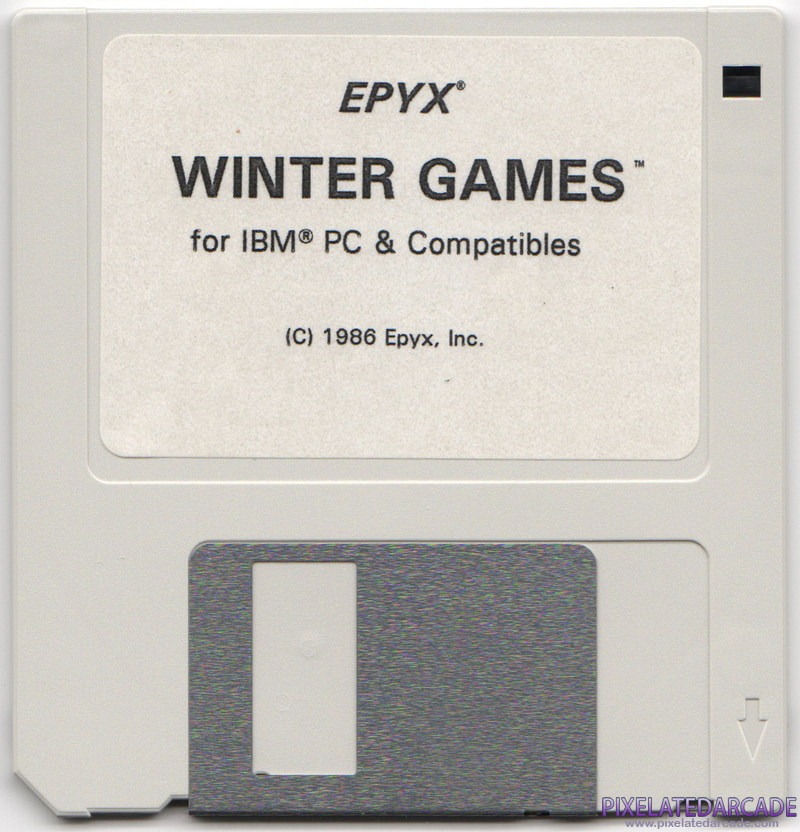 Winter Games Cover Art: Winter Games Cover Art: