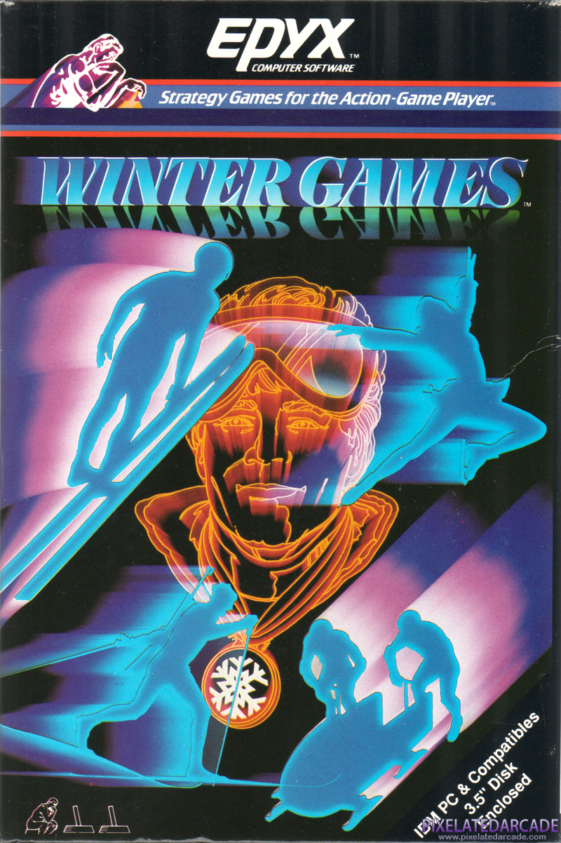 Winter Games Cover Art: Winter Games Cover Art: