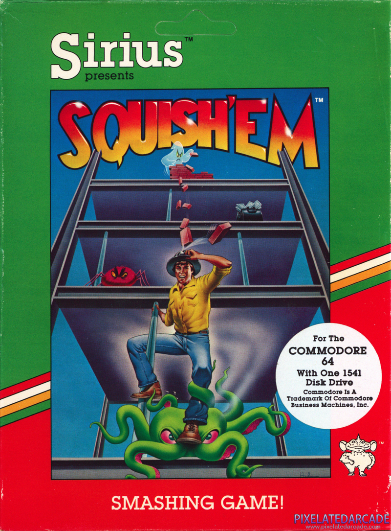 Squish 'Em Cover Art: Squish 'Em Cover Art: