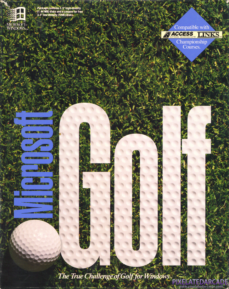 Microsoft Golf Cover Art: Microsoft Golf Cover Art: