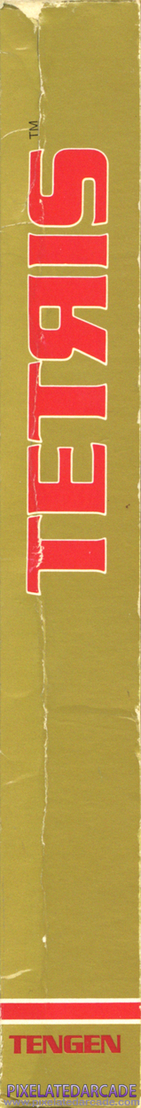 Tetris Cover Art: Right Spine Tetris Cover Art: Right Spine
