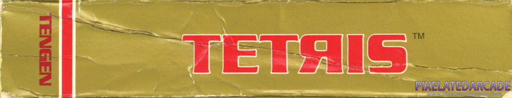 Tetris Cover Art: Top Spine Tetris Cover Art: Top Spine