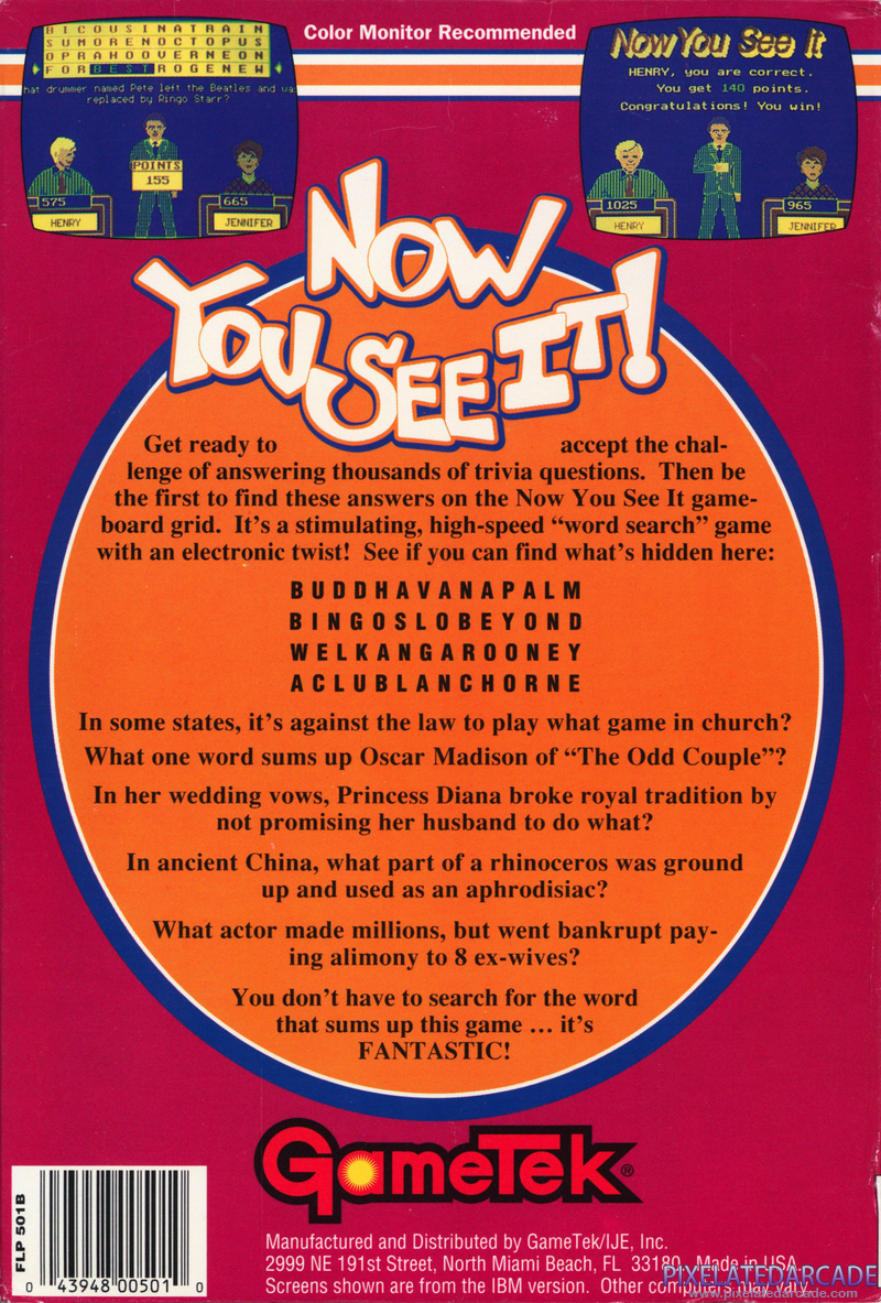 Now You See It! Cover Art: Now You See It! Cover Art: