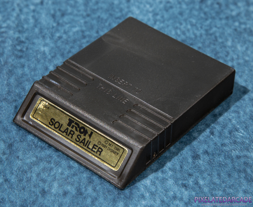 TRON: Solar Sailer Cover Art: Game Cartridge TRON: Solar Sailer Cover Art: Game Cartridge