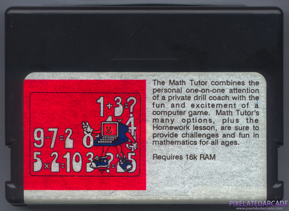 Math Tutor Cover Art: Front