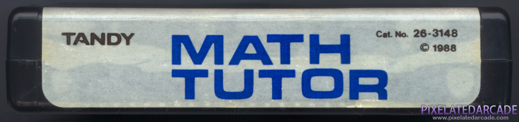 Math Tutor Cover Art: Top