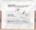 Disk Sleeve - Back
