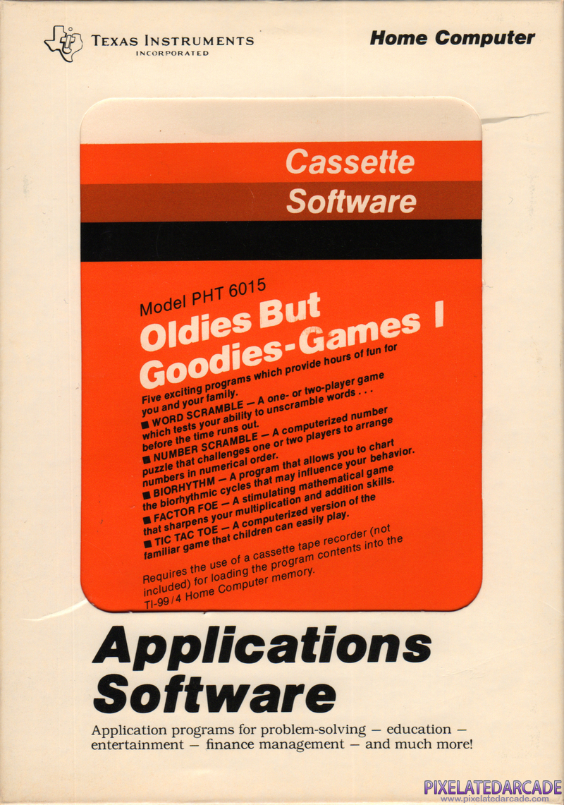 Oldies But Goodies - Games I Cover Art: Oldies But Goodies - Games I Cover Art:
