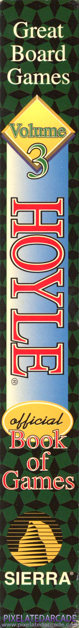 Hoyle: Official Book of Games - Volume 3: Great Board Games Cover Art: Right Spine Hoyle: Official Book of Games - Volume 3: Great Board Games Cover Art: Right Spine