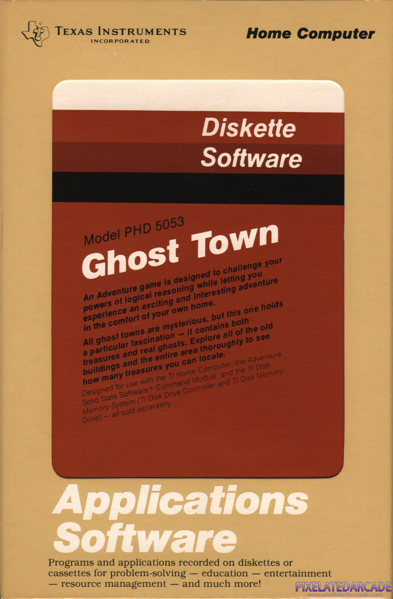 Ghost Town Cover Art: 