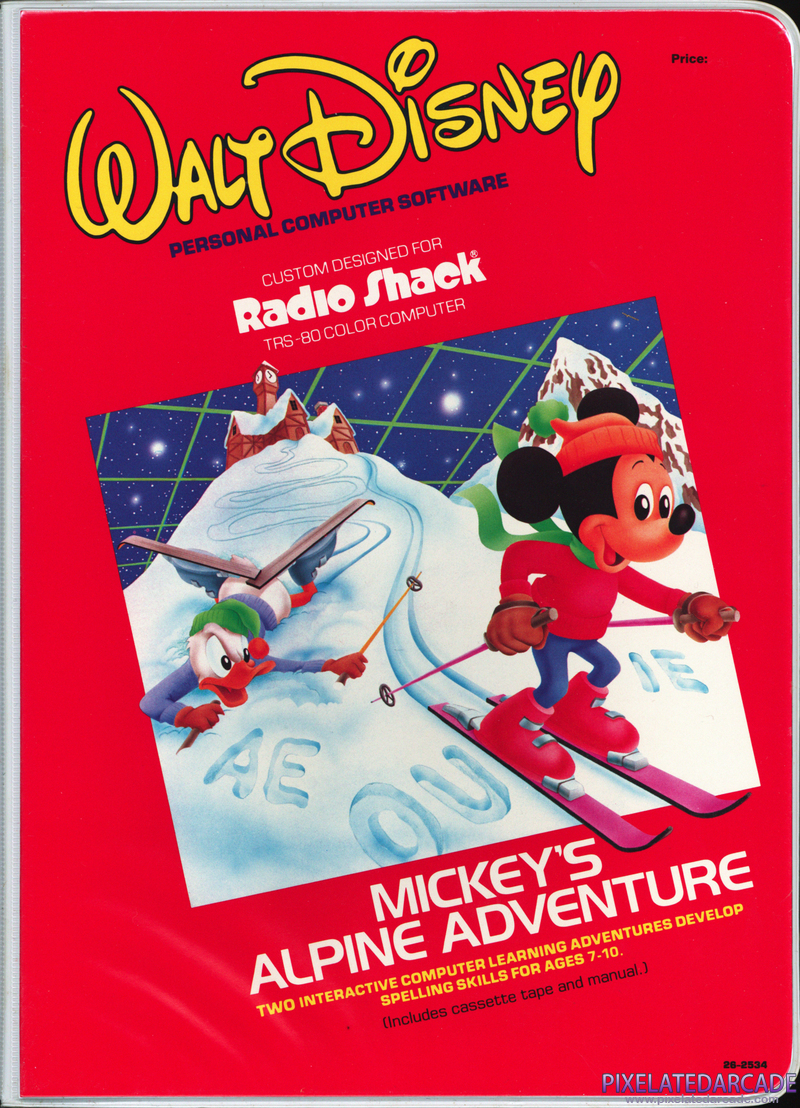 Mickey's Alpine Adventure Cover Art: Mickey's Alpine Adventure Cover Art:
