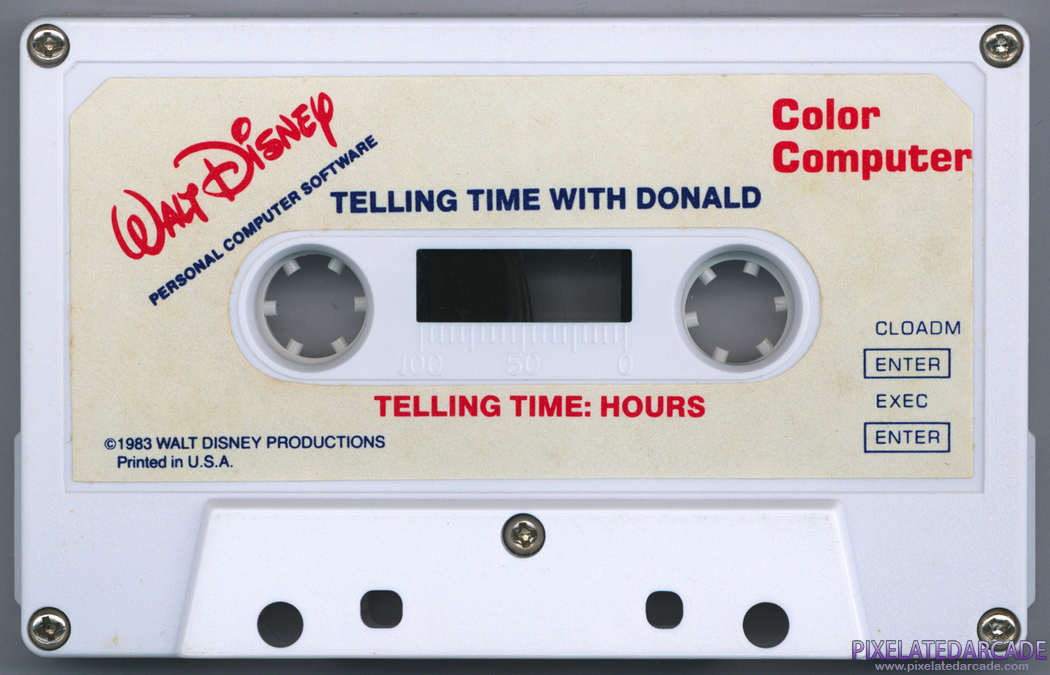 Telling Time With Donald Cover Art: Front Telling Time With Donald Cover Art: Front