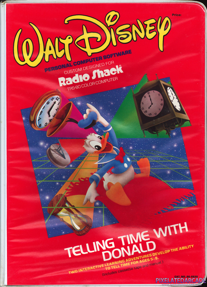 Telling Time With Donald Cover Art: Telling Time With Donald Cover Art: