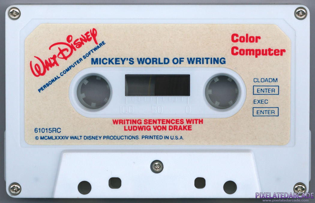 Mickey's World of Writing Cover Art: Front Mickey's World of Writing Cover Art: Front