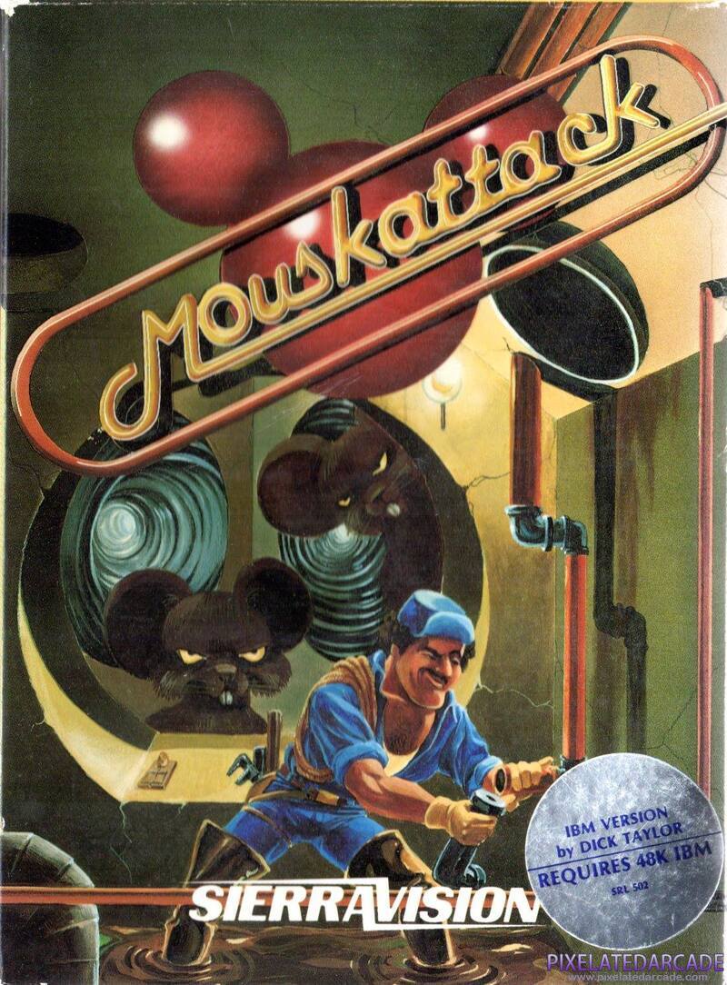 Mouskattack Cover Art: Mouskattack Cover Art: