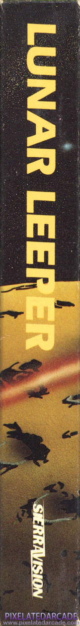 Lunar Leeper Cover Art: Left Spine