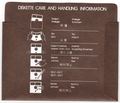 Disk Sleeve - Back