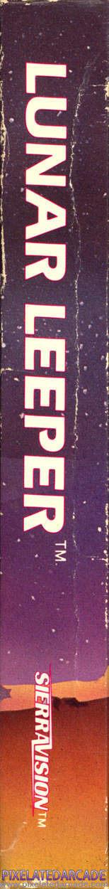 Lunar Leeper Cover Art: Left Spine