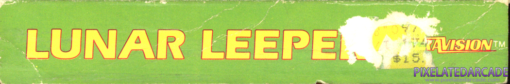 Lunar Leeper Cover Art: Top Spine Lunar Leeper Cover Art: Top Spine