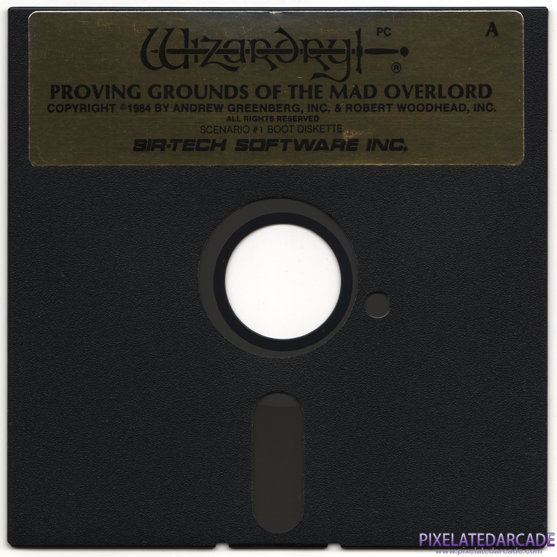 Wizardry: Proving Grounds of the Mad Overlord Cover Art: 