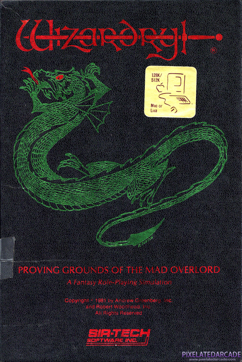 Wizardry: Proving Grounds of the Mad Overlord Cover Art: 