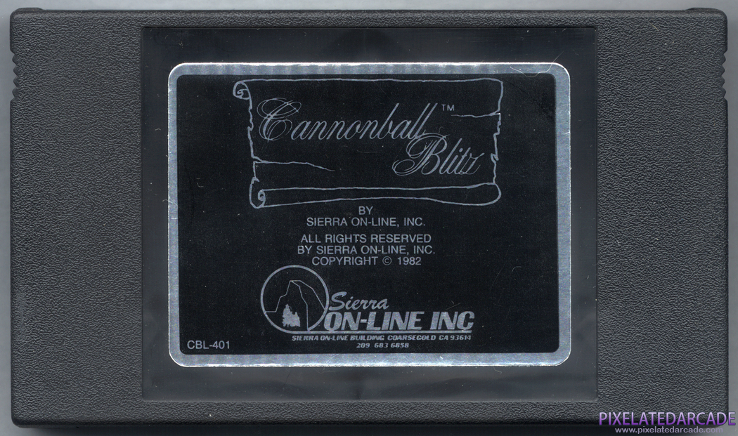 Cannonball Blitz Cover Art: Front