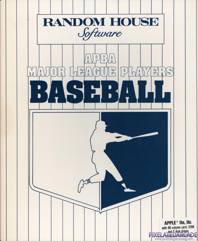 APBA Major League Players Baseball: 1989 Master Edition Cover Art: Master Program APBA Major League Players Baseball: 1989 Master Edition Cover Art: Master Program