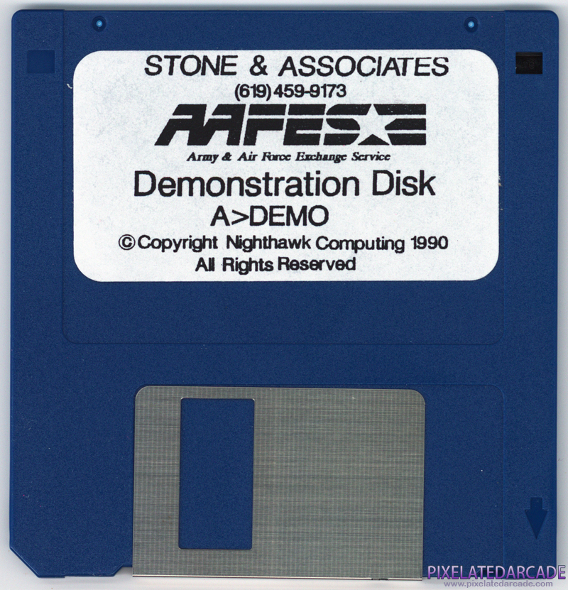 Memory Lane Cover Art: Demonstration Disk Memory Lane Cover Art: Demonstration Disk