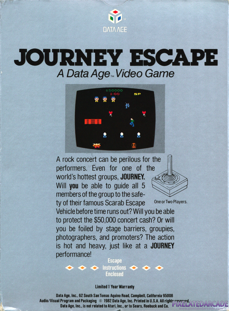 Journey Escape Cover Art: 