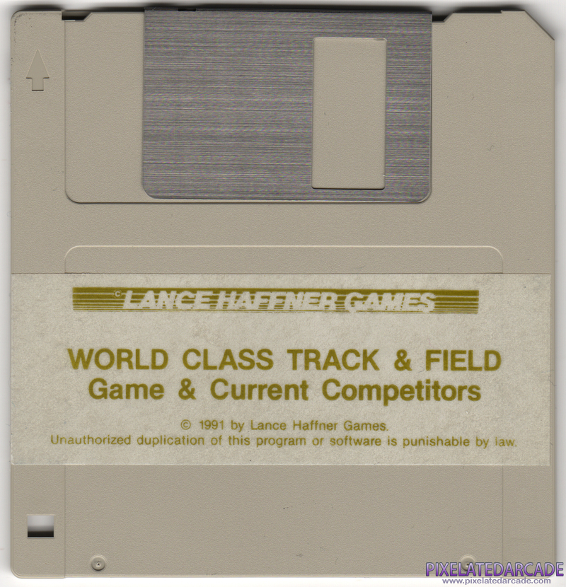 World Class Track & Field Cover Art: World Class Track & Field Cover Art: