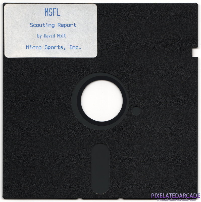 MSFL Pro League Football Cover Art: Disk 3 of 3 MSFL Pro League Football Cover Art: Disk 3 of 3