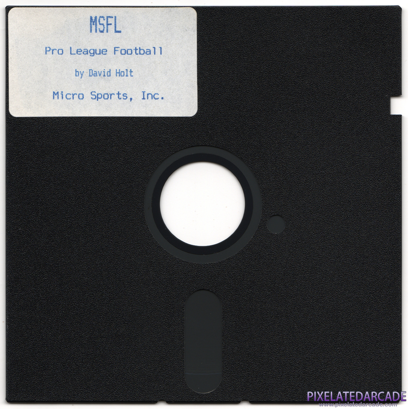 MSFL Pro League Football Cover Art: Disk 1 of 3 MSFL Pro League Football Cover Art: Disk 1 of 3
