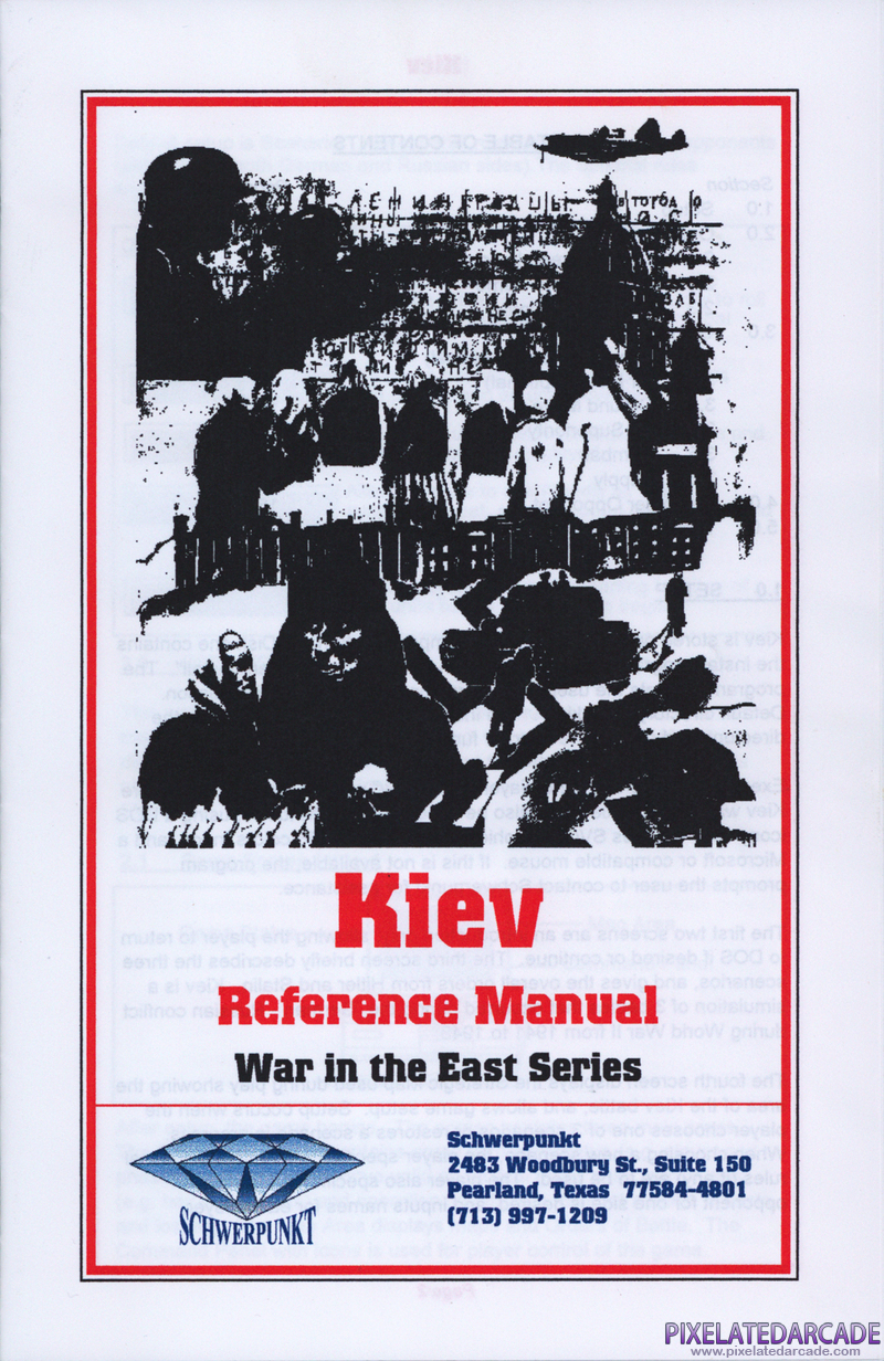 Kiev Cover Art: Front