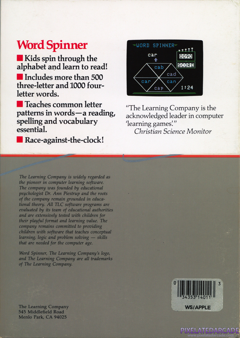 Word Spinner Cover Art: Word Spinner Cover Art: