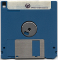 Media (3.5" Disk) - Disk 1 of 3 - Back