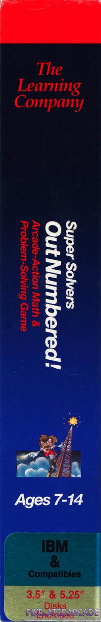 Super Solvers: OutNumbered! Cover Art: Left Spine