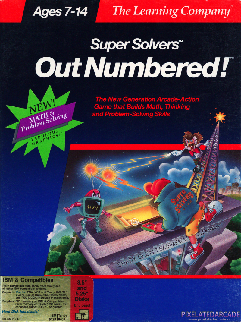 Super Solvers: OutNumbered! Cover Art: 