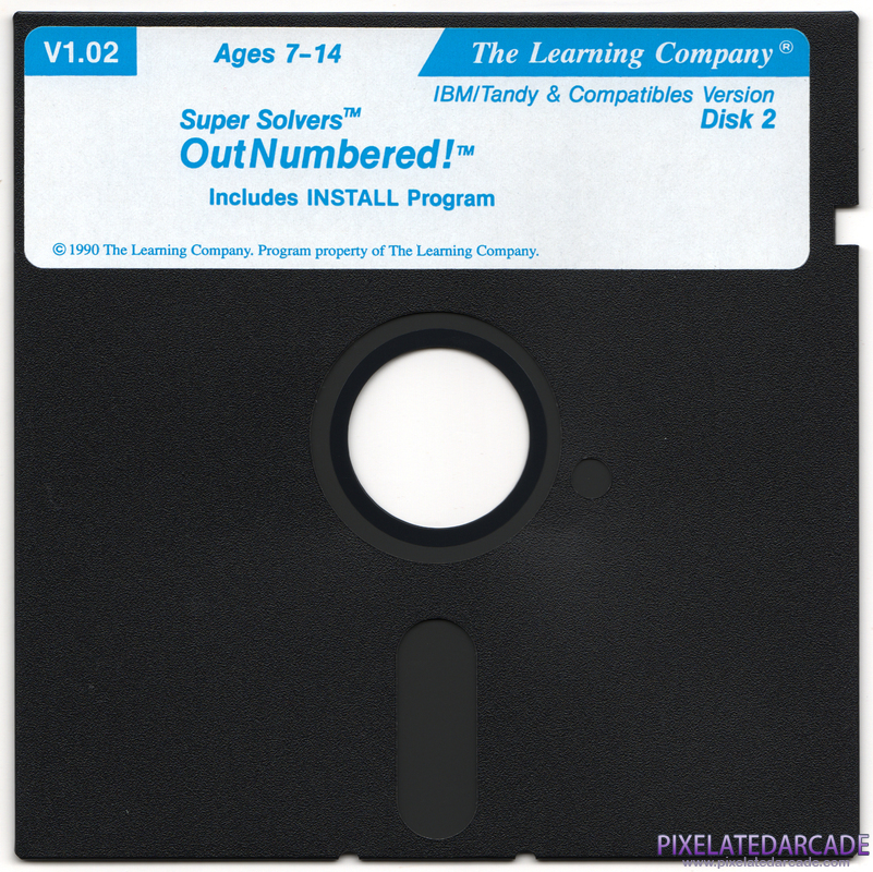 Super Solvers: OutNumbered! Cover Art: Disk 2 of 2