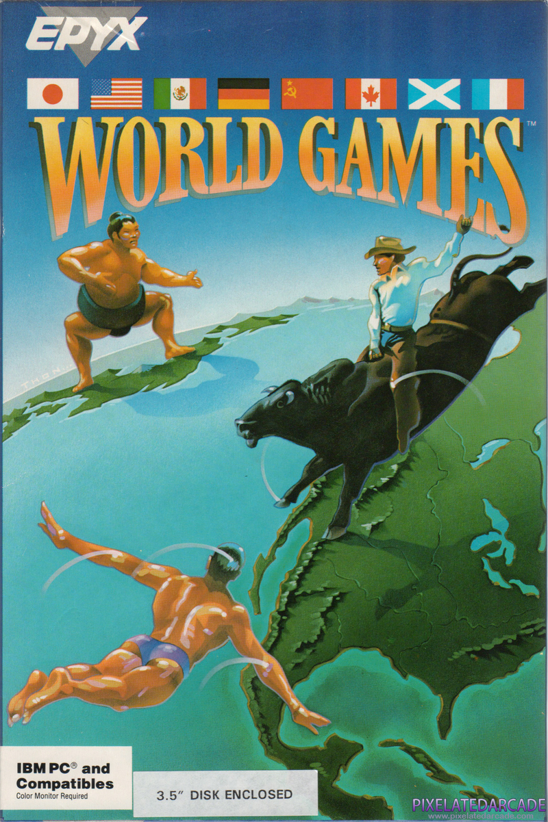 World Games Cover Art: World Games Cover Art: