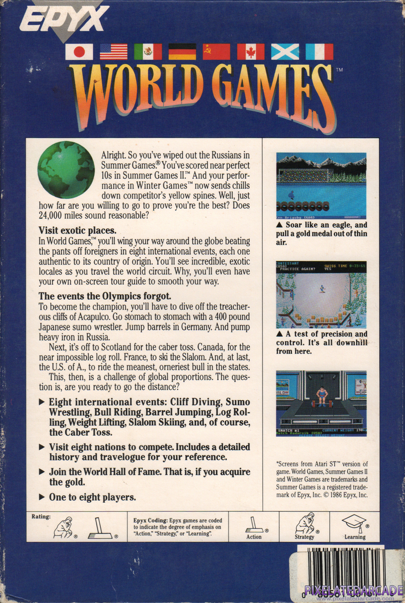 World Games Cover Art: World Games Cover Art: