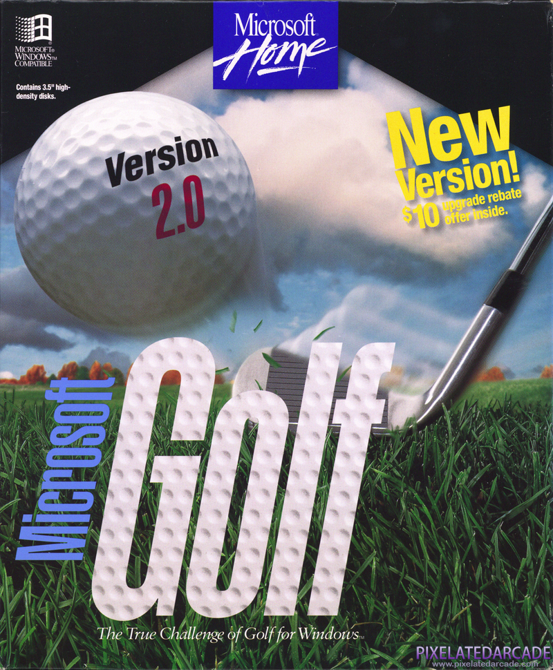 Microsoft Golf Version 2.0 Cover Art: 