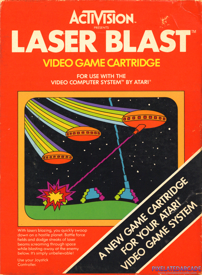 Laser Blast Cover Art: Laser Blast Cover Art: