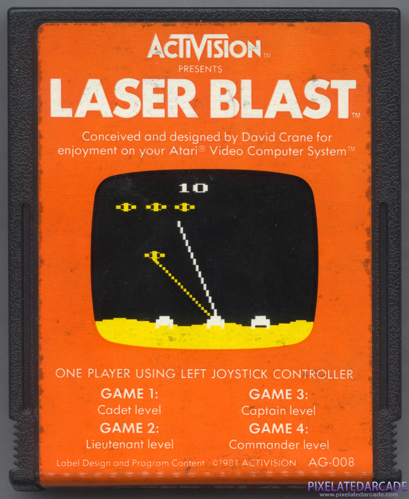 Laser Blast Cover Art: Front Laser Blast Cover Art: Front