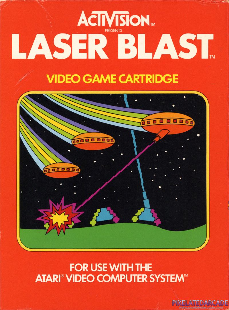 Laser Blast Cover Art: Laser Blast Cover Art: