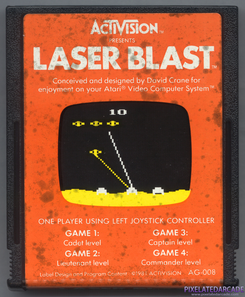 Laser Blast Cover Art: Front Laser Blast Cover Art: Front